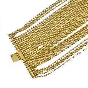 Vintage gold colored cuff and filagree post earrings